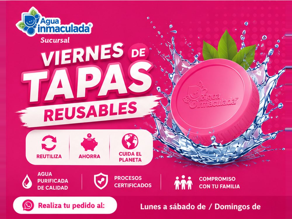 Viernes de tapas reusables: reutiliza, ahorra y cuida el planeta